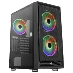 AeroCool Graphite-G-BK-v3 - MDT - ATX - windowe | ACCM-PB24133.11
