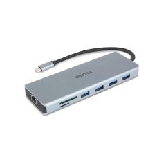 DICOTA - Docking station - USB-C - HDMI, DP - 1GbE | D32065