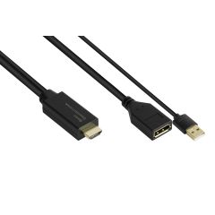 Good Connections HDMI-AD22 - 0.3 m - HDMI Type A (Standard) - Dis