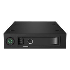 ICY BOX IB-2212U2 - Storage mobile rack - 2.5" - black