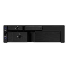 ICY BOX IB-173SSK - Storage mobile rack - 2.5", 3.5" - black