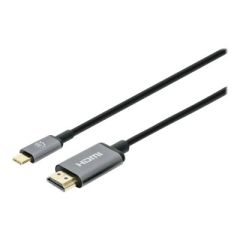 Manhattan USB-C to HDMI Cable, 4K@60Hz, 1m, Black, Male  | 153591