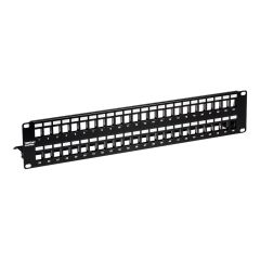 TRENDnet TC-KP48S - Patch panel (blank) - rack mountable - 2U - 1