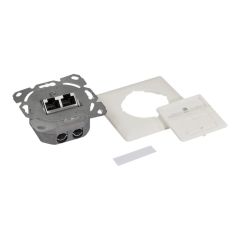 LogiLink Professional - Network socket-outlet - Cat.6A,  | NP0128