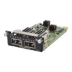 HPE Aruba Expansion module 40 Gigabit QSFP+ x 2 for HPE JL079A