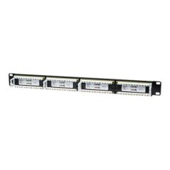 Intellinet Patch Panel, Cat6, UTP, 24-Port, 1U, Black -  | 520959
