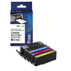 freecolor Patrone Canon PGI-570XL black+ CLI-571XL BK/ | K10519F7