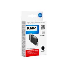 KMP C107BKX - 11 ml - High Yield - black - compatible | 1568,0001