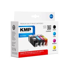 KMP MULTIPACK C107PIXV - 4-pack - High Yield - black, | 1567,0050
