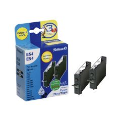 Pelikan E54 Double Pack - 2-pack - 9 ml - black - compat | 359681
