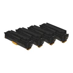 Peach Combi-Pack - 4-pack - high capacity - black, yellow | PT499