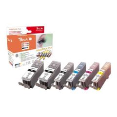 Peach Multi Pack Plus XL - 6-pack - black, yellow, cy | PI100-294