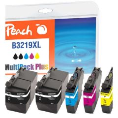 Peach Combi Pack Plus, compatible with Brother LC-321 | PI500-232