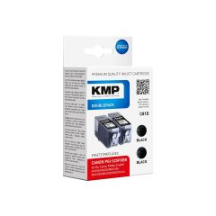 KMP DOUBLEPACK C81D - 2-pack - 19 ml - black - compat | 1513,0021