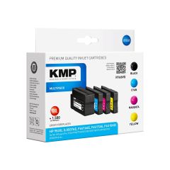 KMP MULTIPACK H166VX - 4-pack - High Yield - black, y | 1747,4005
