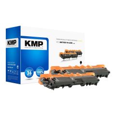KMP DOUBLEPACK B-T57D - 2-pack - black - compatible - | 1248,0021