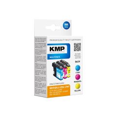KMP TRIPLE PACK B63V - 3-pack - 11.8 ml - colour (cya | 1530,4050