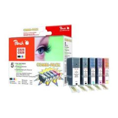 Peach Combi-Pack - 5-pack - black, yellow, cyan, mage | PI100-133