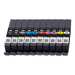 Canon PFI-MBK/PBK/CO/GY/R/C/M/Y/PC/PM 10 Ink Cartridge | 4192C008