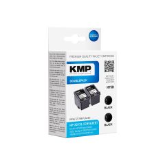KMP DOUBLEPACK H75D - 2-pack - 8 ml - XL - black - co | 1719,4021