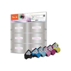 Peach Combi-Pack - 6-pack - black, yellow, cyan, mage | PI300-507