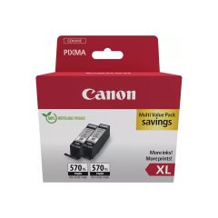 Canon PGI-570PGBK XL Twin Pack - 2-pack - 22 ml - XL - | 0318C010