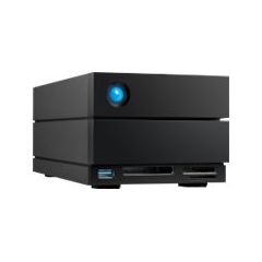 LaCie 2big Dock STLG28000400 - Hard drive array - 28 TB - 2 bays