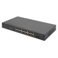 DIGITUS Switch 24Port Gigabit Unmanaged schwarz DN953482