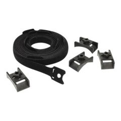 APC - Cable organizer slack loop - black (pack of 10) -  | AR8621