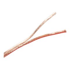 LogiLink - Speaker cable - 2.5 mm² - 50 m - transparent | CA1085