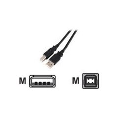 EFB-Elektronik - USB cable - USB (M) to USB Type B  | K5255SW.1,8
