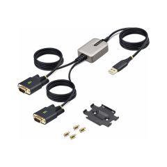StarTech.com 13ft (4m) 2-Port USB to Serial A | 2P6FFC-USB-SERIAL