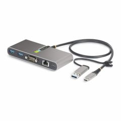 StarTech.com 2-Port USB-C/USB-A Hub with Gb | 5G2A1SGBB-USB-C-HUB