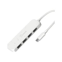 j5create JCH341EW - Hub - eco-friendly, USB-C - 4 x  | JCH341EW-N