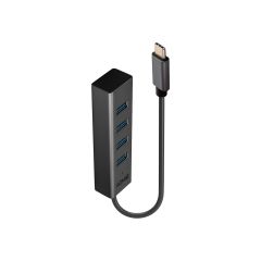 Lindy - Hub - 4 x USB 3.2 Gen 2 - desktop | 43325