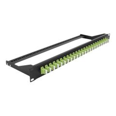 Delock - Patch panel - rack mountable - LC Duplex MM X 24 | 43391