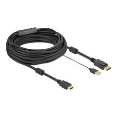 Delock - Video / audio cable - HDMI, USB (power only) mal | 85968