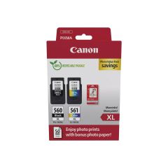 Canon PG-560XL/CL-561XL Photo Value Pack - Glossy - 2- | 3712C008