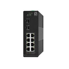 LevelOne Switch 10x GE IGS-2110P 2xSFP 8x PoE Outputs - Switch -