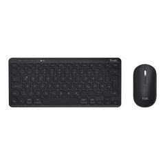 Trust Lyra - Keyboard and mouse set - multi device - Blue | 24845