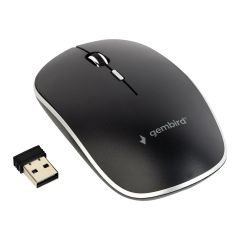 Gembird MUSW-4B-01 - Mouse - optical - 4 buttons - wireless - 2.4