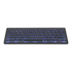 Gembird KB-BTRGB-01-DE - Keyboard - backlit - wireless - Bluetoot