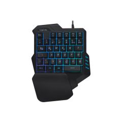 LogiLink Illuminated one-hand gaming - Keyboard - backli | ID0181