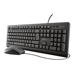 Trust Primo - Keyboard and mouse set - USB - QWERTZ - Ger | 23973