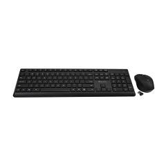 V7 CKW350US - Keyboard and mouse set - 100% - full size - wireles