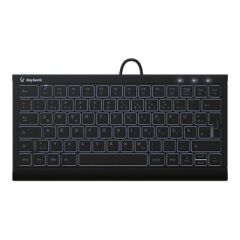 KeySonic KSK-5011ELC - Keyboard - super-mini - backlit -  | 60956