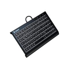 KeySonic KSK-3011ELC - Keyboard - super-mini - backlit -  | 60964