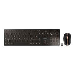 CHERRY DW 9100 SLIM - Keyboard and mouse set - wire | JD-9100BE-2