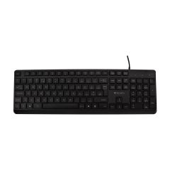 V7 Pro - Keyboard - USB - QWERTY - UK - black | KU350UK