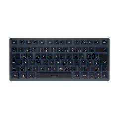 CHERRY KW 7100 MINI BT - Keyboard - wireless - Blu | JK-7100DE-22